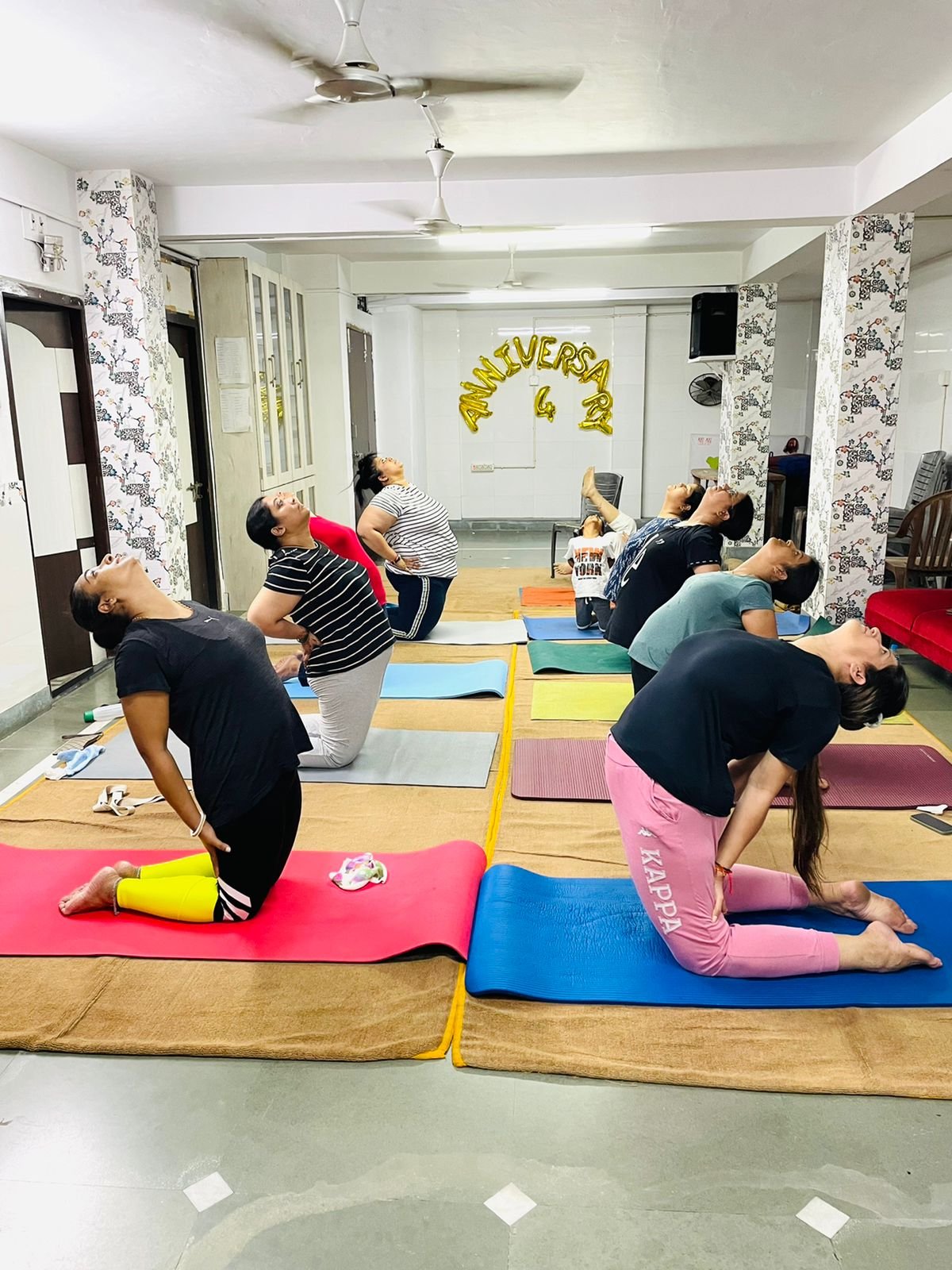 group yoga classes, yoga practice,